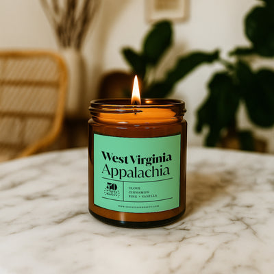 West Virginia Appalachia Candle PRE-ORDER