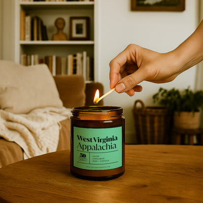 West Virginia Appalachia Candle PRE-ORDER