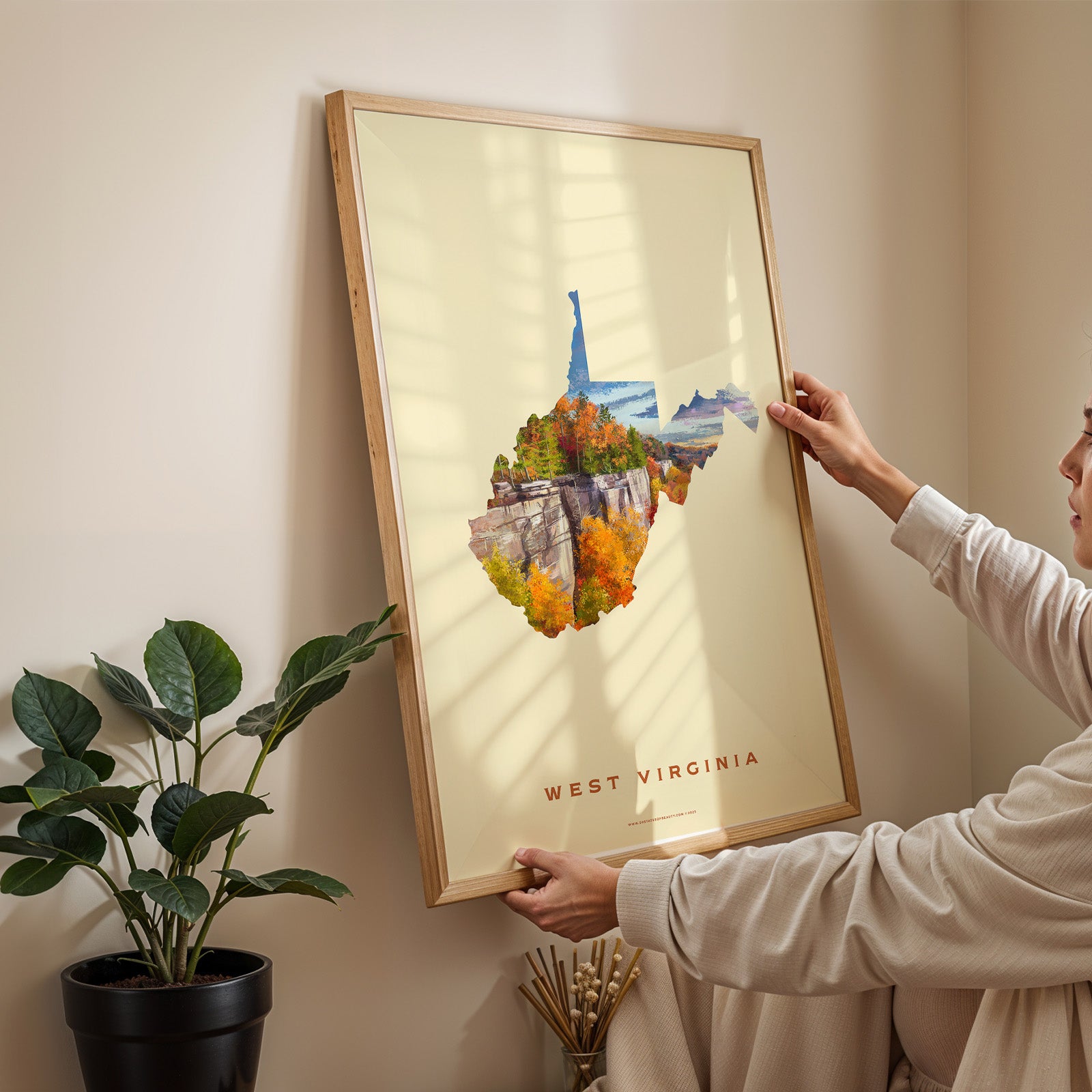 West Virginia New River Gorge Print