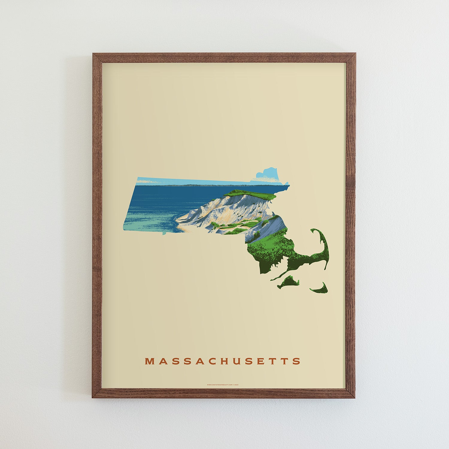Massachusetts Print