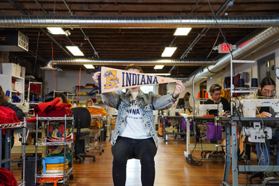 Indiana State Pennant