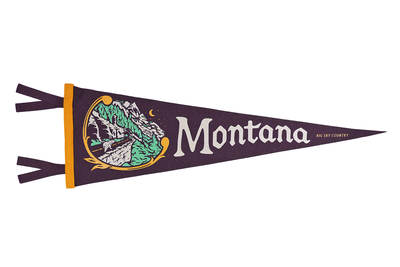 Montana State Pennant