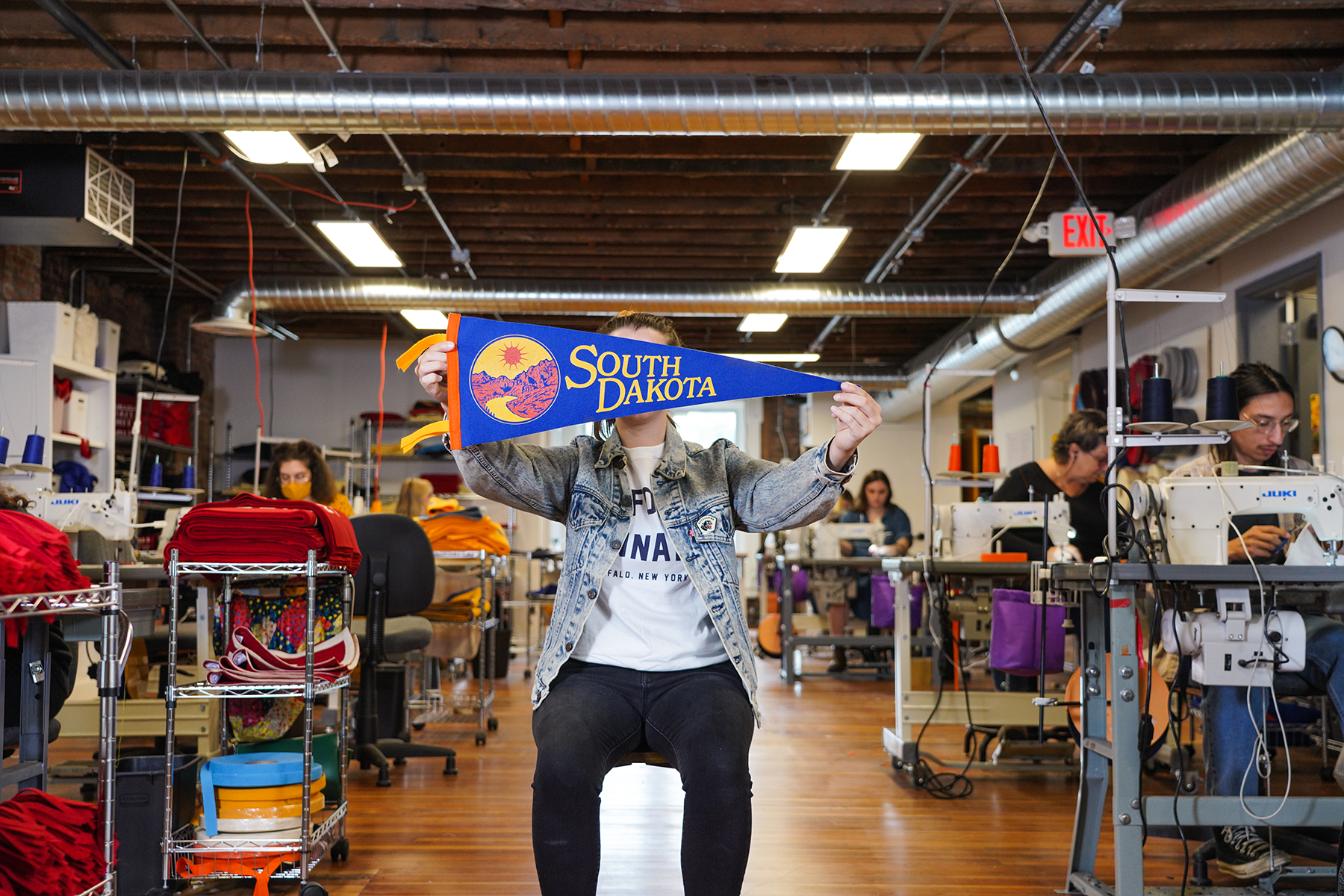 South Dakota State Pennant
