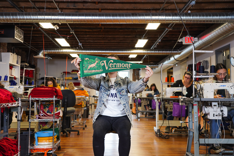 Vermont State Pennant