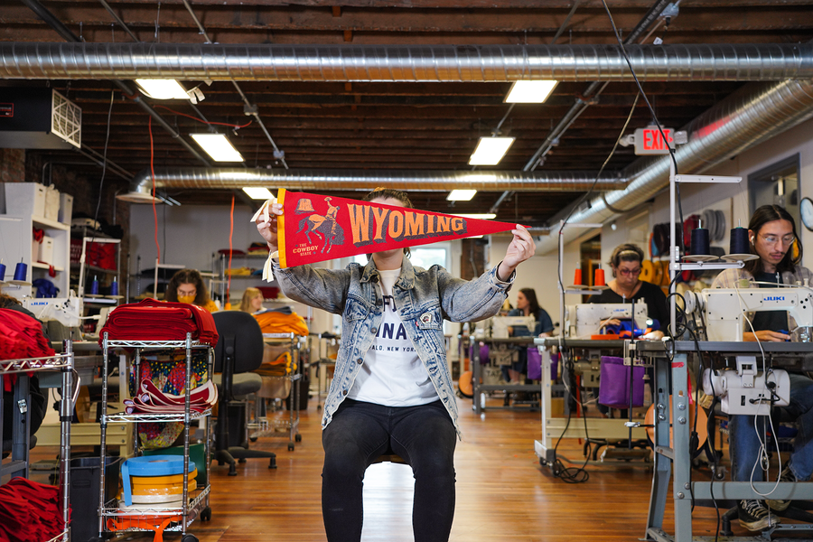 Wyoming State Pennant