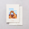Utah Arches National Park Greeting Card