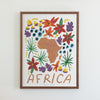 Africa Gouache Print