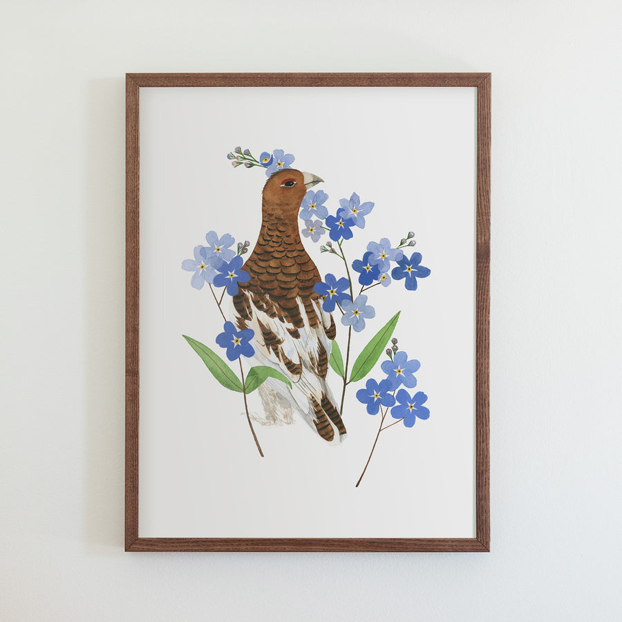 Alaska Willow Ptarmigan Print