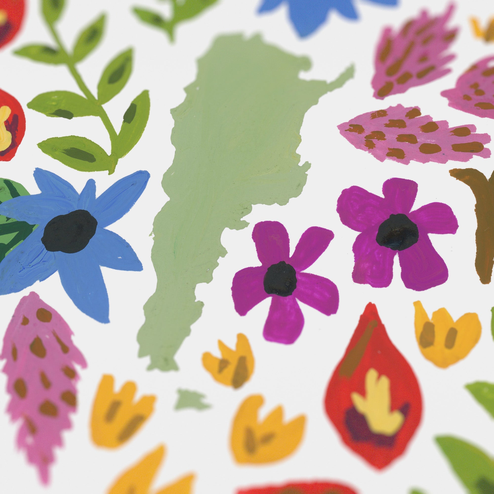 Argentina Gouache Print