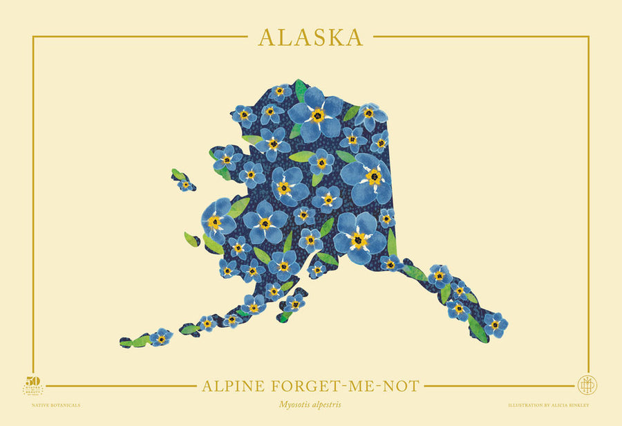 Alaska Native Botanicals Print