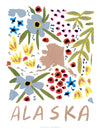 Alaska American Gouache Print