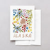 Alaska American Gouache Greeting Card