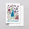 New Hampshire American Gouache Greeting Card