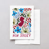 New Jersey American Gouache Greeting Card