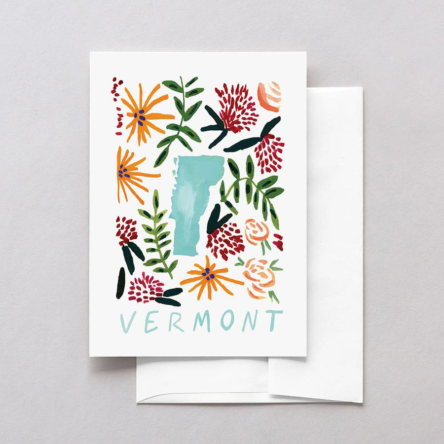 Vermont American Gouache Greeting Card