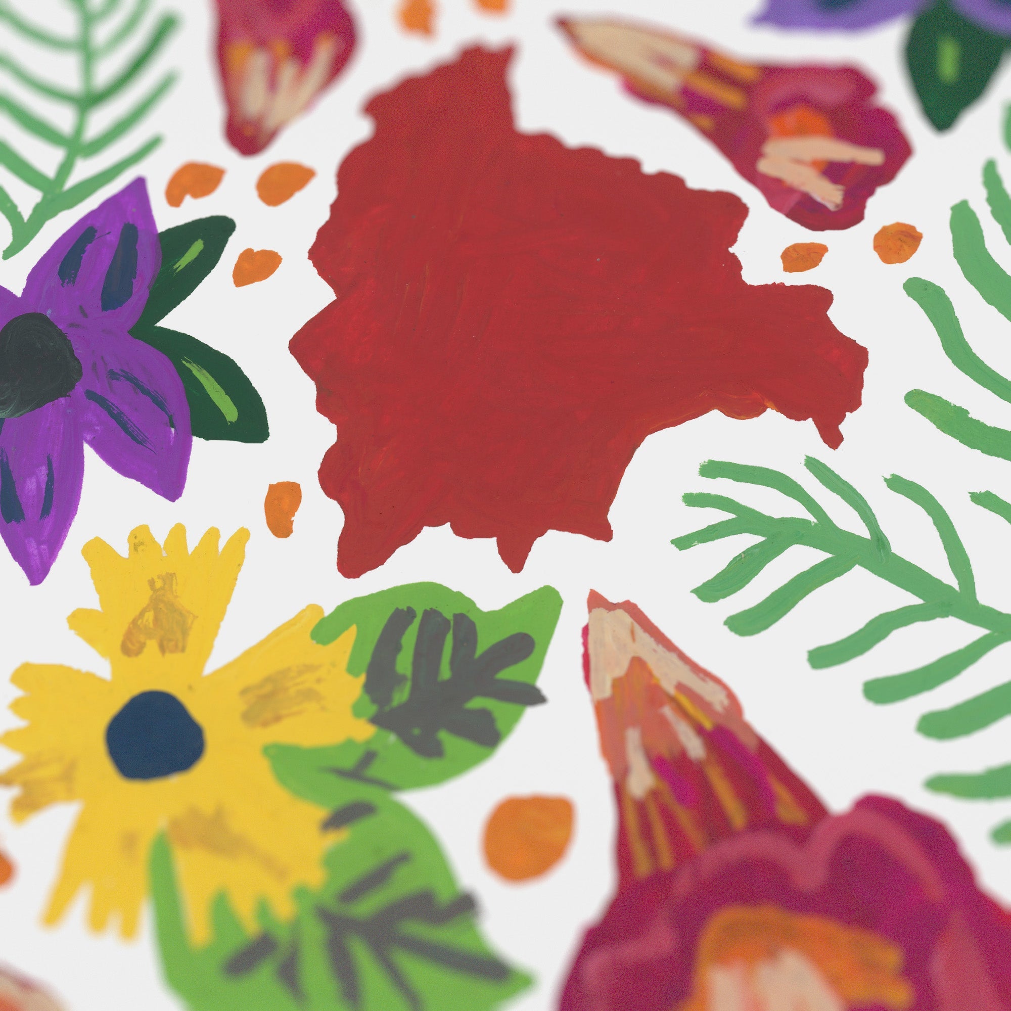 Bolivia Gouache Print