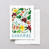 Bahamas World Gouache Greeting Card