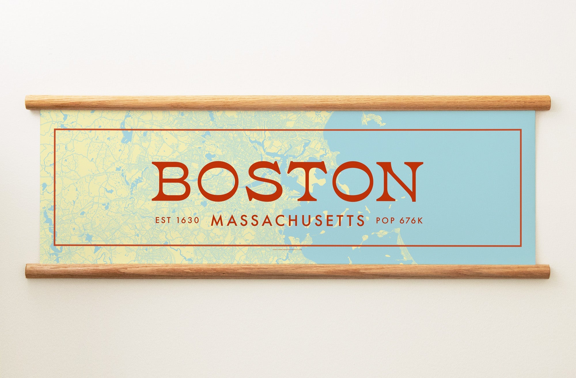 Pennants for sale in Boston, Massachusetts