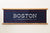 Boston Massachusetts Canvas Map