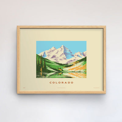 Colorado State Print - Rocky Mountains