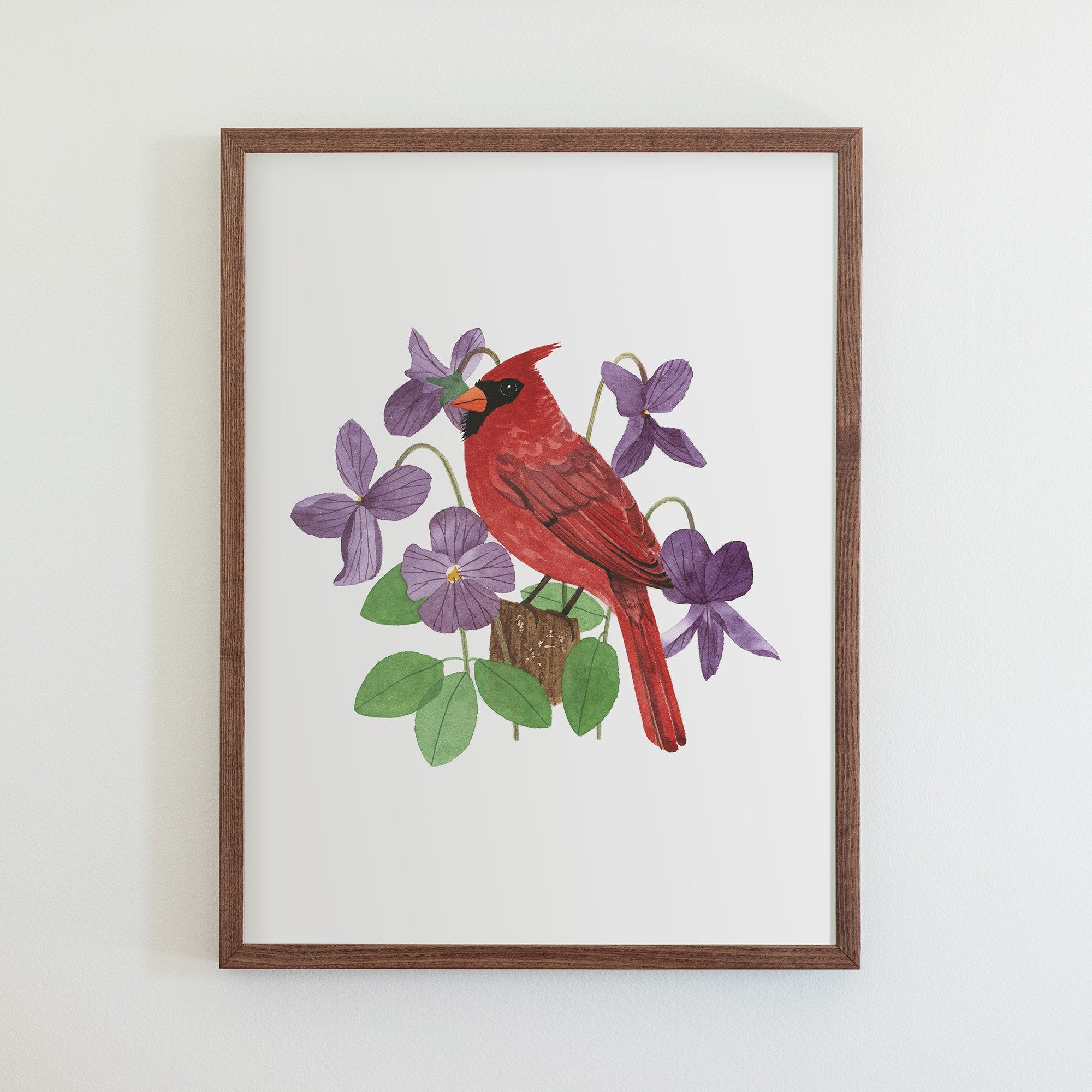 Illinois Northern Cardinal Print