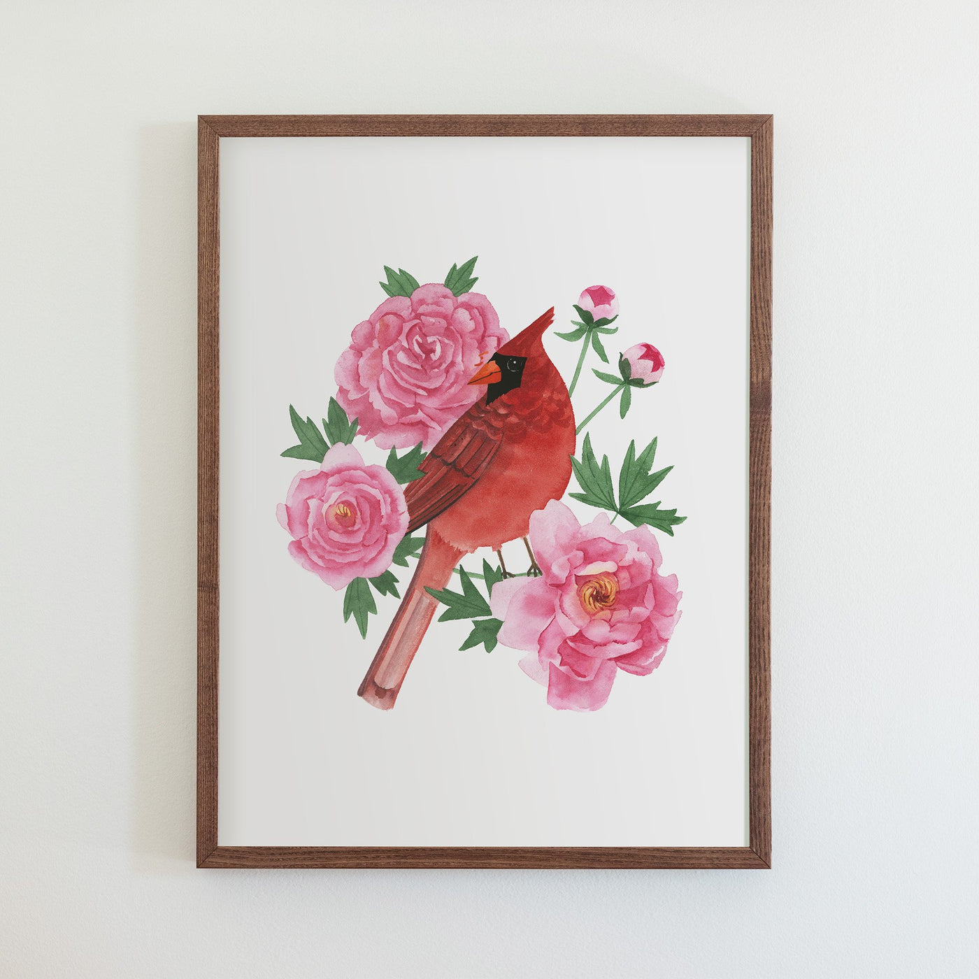 Indiana Northern Cardinal Print