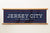 Jersey City New Jersey Canvas Map