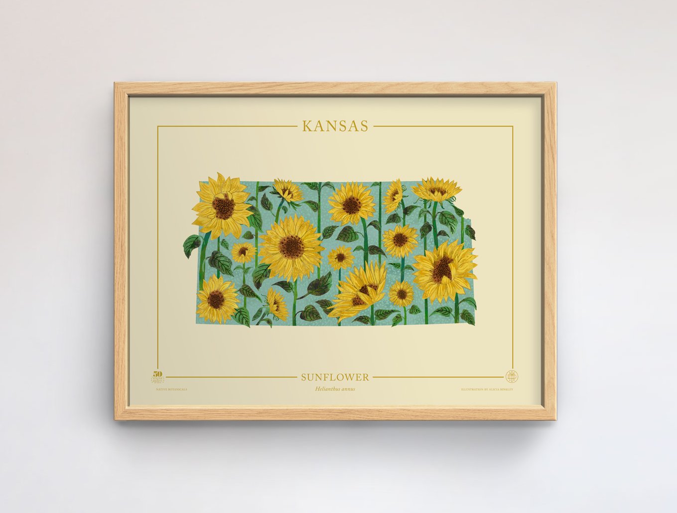 Kansas Native Botanicals Print