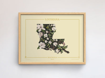Louisiana Native Botanicals Print
