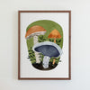 Mushrooms Print
