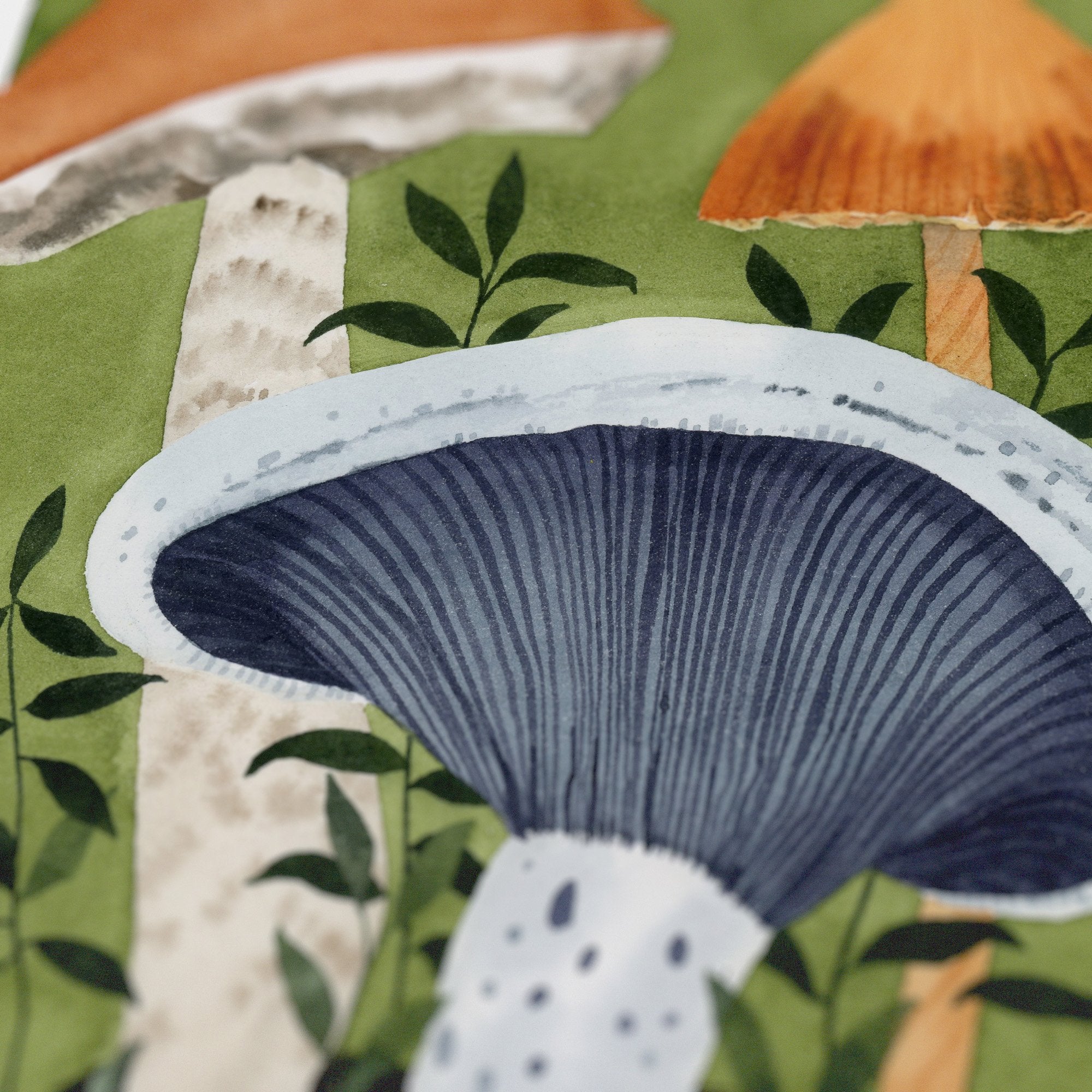 Mushrooms Print