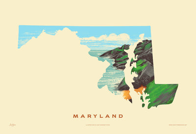 Maryland Print