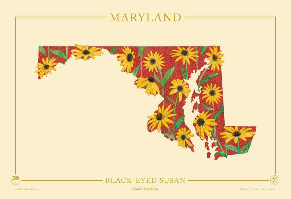 Maryland Native Botanicals Print