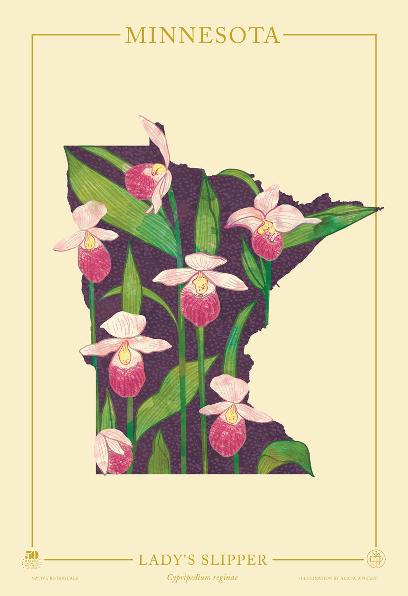 Minnesota Native Botanicals Print
