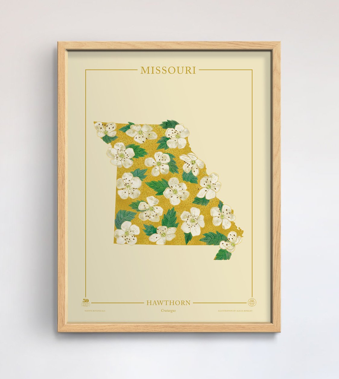Missouri Native Botanicals Print