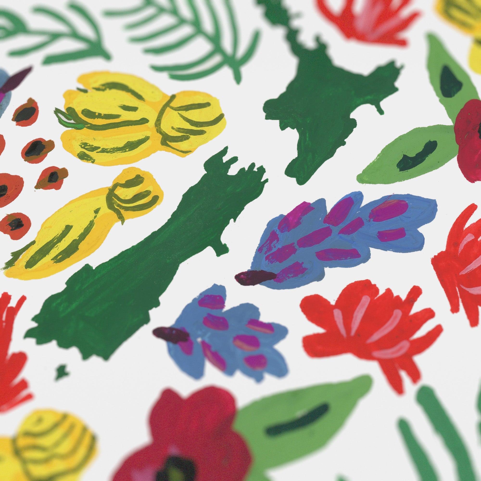 New Zealand Gouache Print