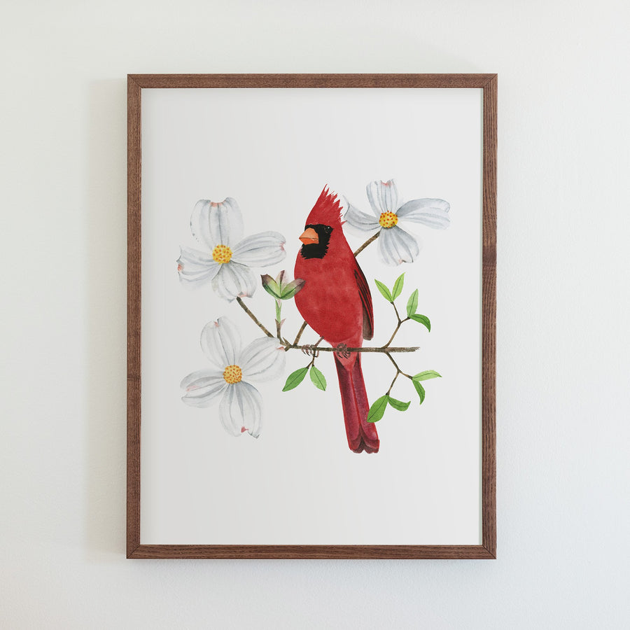 North Carolina Northern Cardinal Print