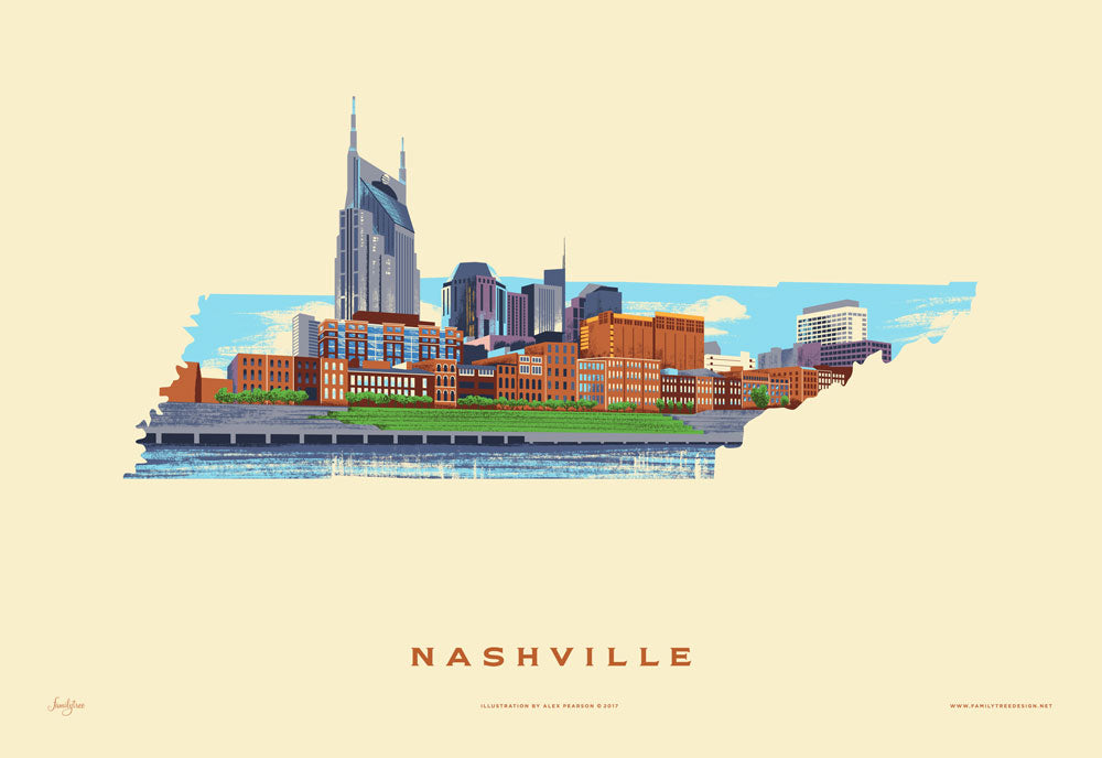 Nashville Print
