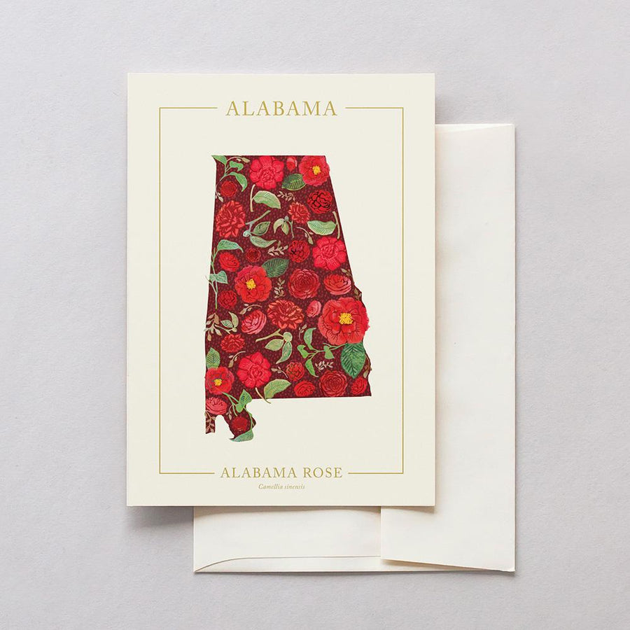 Alabama Native Botanicals Greeting Card