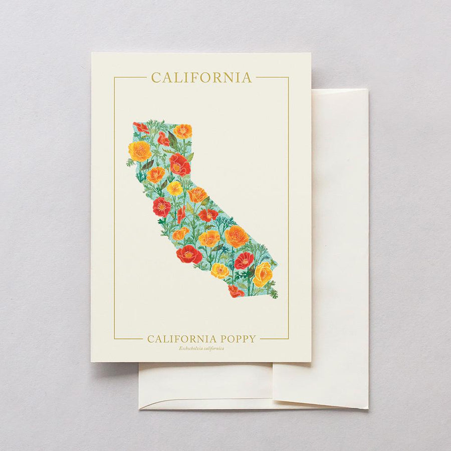 California Native Botanicals Greeting Card