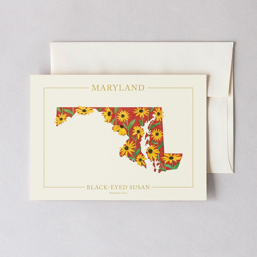 Maryland Native Botanicals Greeting Card