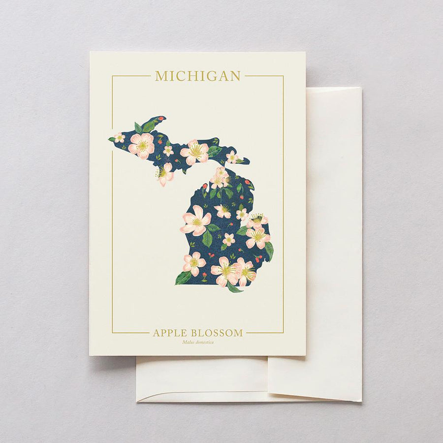 Michigan Native Botanicals Greeting Card