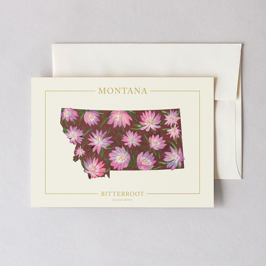Montana Native Botanicals Greeting Card
