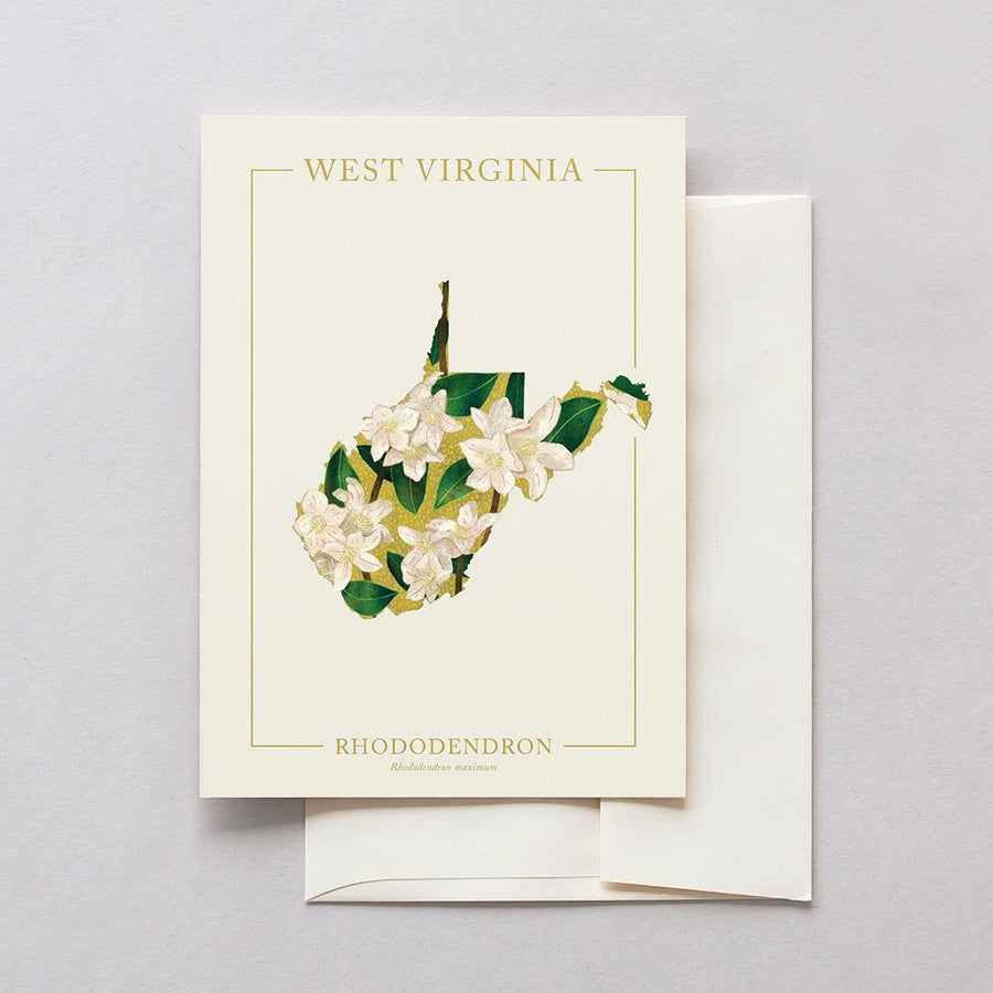 West Virginia Native Botanicals Greeting Card