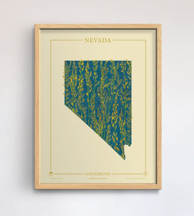 Nevada Native Botanicals Print