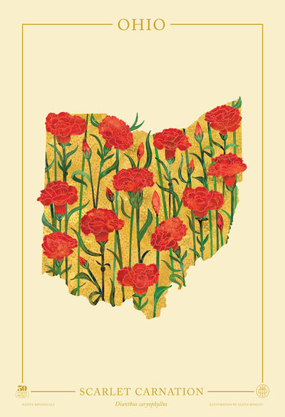Ohio Native Botanicals Print