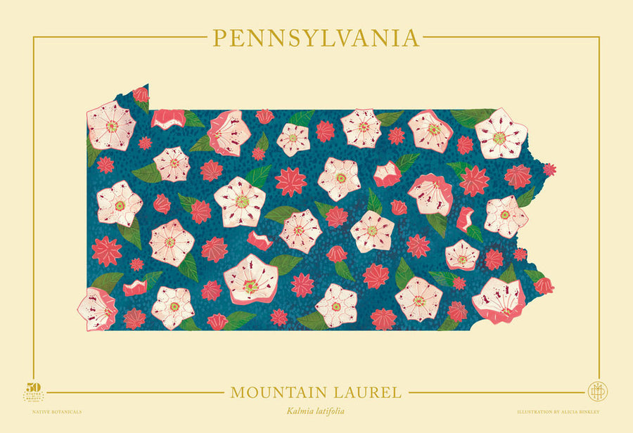 Pennsylvania Native Botanicals Print