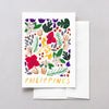 Philippines World Gouache Greeting Card