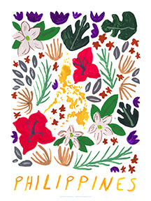 Philippines Gouache Print