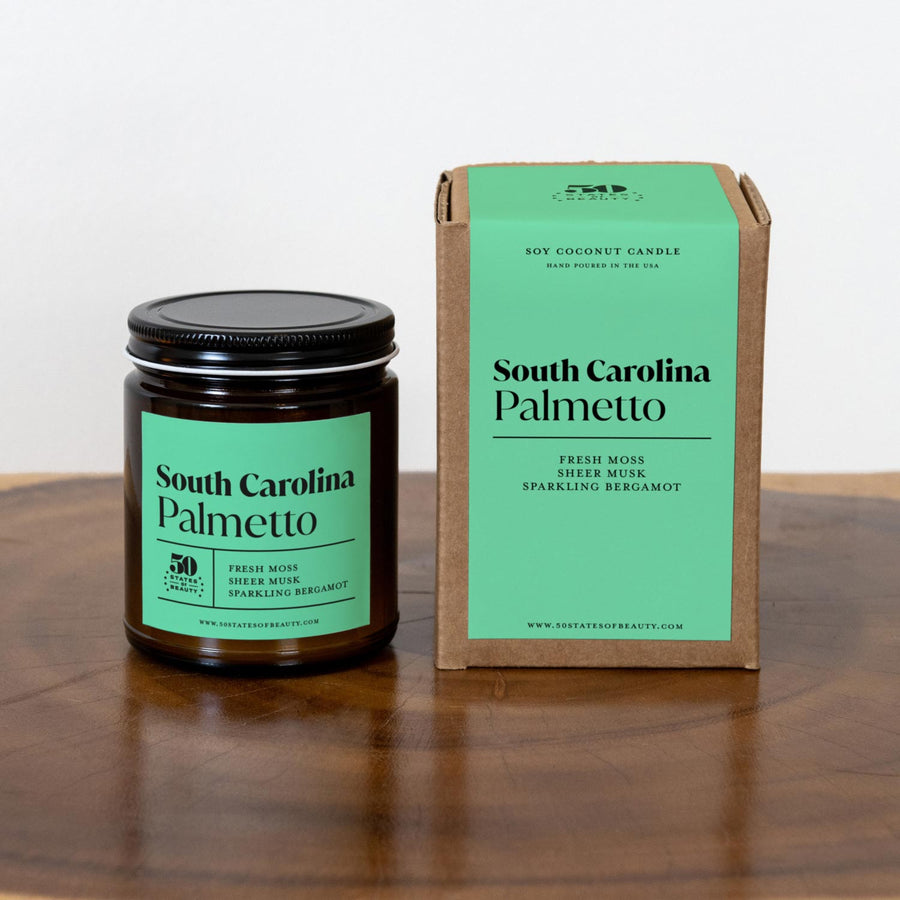 South Carolina Palmetto Candle